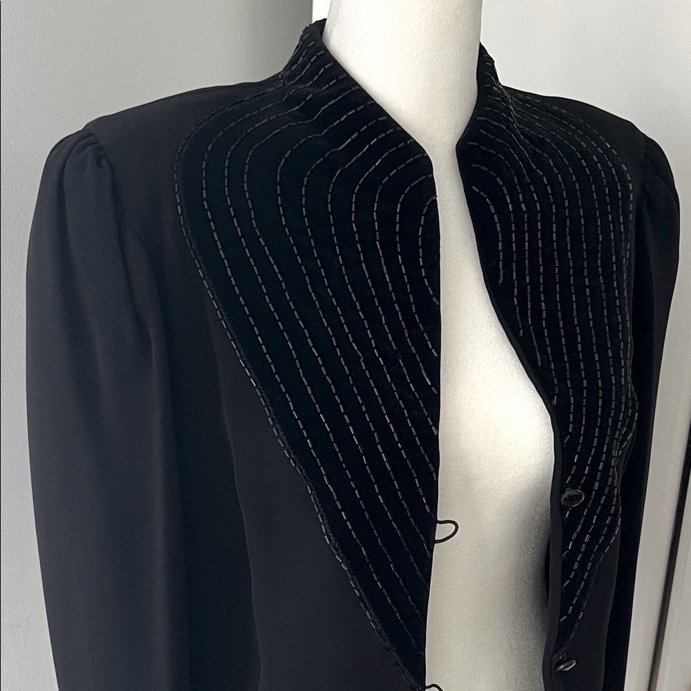 Vintage Myles Morton Cropped Elegant Jacket - Picture 3 of 6